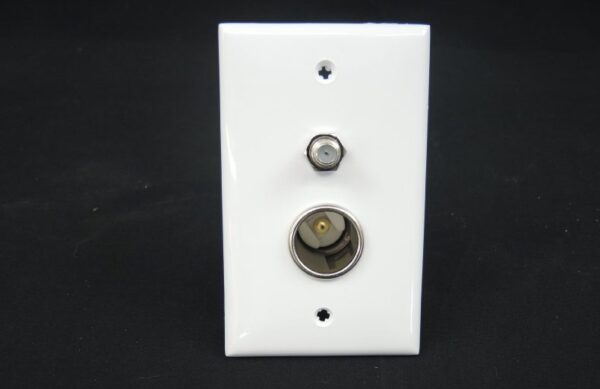 12V Coax Wallplate