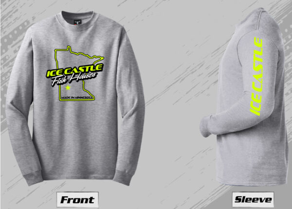 Ice Castle Long Sleeve T-Shirt Yellow - Image 3